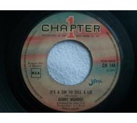 Gerry Monroe - It's A Sin To Tell A Lie 7 Inch (7" Vinyl 45) UK Chapter 1 1971