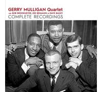 Gerry Mulligan Quartet - Complete Recordings With Bob Brookmeyer, Joe Benjamin & Dave Bailey.