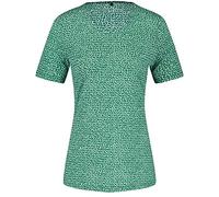 GERRY WEBER Edition Women's 670056-44035 T-Shirt, Grün/Ecru/Weiss Druck, 36