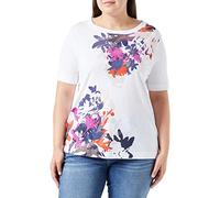 GERRY WEBER Edition Women's 870098-44059 T-Shirt, White/White, 10