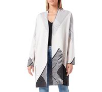Gerry Weber Women's 35701 Cardigan Sweater, Patterned Grey, 12