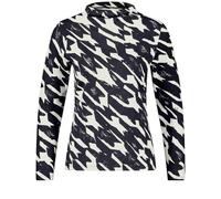 Gerry Weber Women's 370045-44006-1109 T-Shirt, Black/Ecru Houndstooth Big, 16
