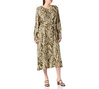 GERRY WEBER Women's 780001-31500 Dress, Khaki Shell Vanilla Druck, 46