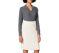 GERRY WEBER Women's Rock Gewebe Kurz Skirt, Ivory, 42