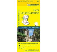 Gers Lot-et-Garonne - Michelin Local Map 336: Map