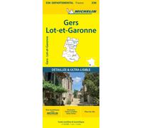 Gers Lot-et-Garonne - Michelin Local Map 336 : Map