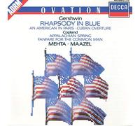 gershwin/copland - Gershwin /rhapsody in blue .an american in paris .cuban oveture /copland appalachian spring .fanfare for the common man
