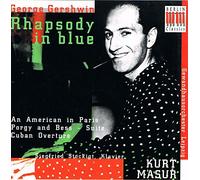 Gershwin, G. - Gershwin: Rhapsody In Blue (Gewandhausorchester / Masur)