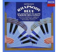 GERSHWIN: RHAPSODY BLUE AN AMERICAN IN PARIS LULLABY & CUBAN OVERTURE