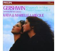 Gershwin: Rhapsody in Blue / Piano Concerto in F by George Gershwin, Labeque Sisters, Katia Labeque, Marielle Labeque (0100-01-01)