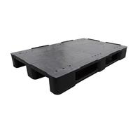 GERSO Plastic Pallet Solid Closed 120 x 80 x 15 cm 5000 kg Load Capacity