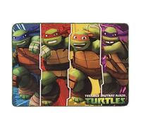 Gertmenian Indoor Teenage Mutant Ninja Turtles Childrens Area Rug - Home Décor Carpet for Kids Bedroom, Playroom, Game Room, or Classroom - 40x54 in., TMNT Patch, Multicolor, 31051