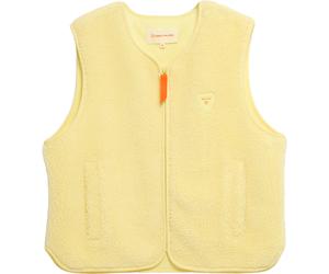 Gertrude - Polaire zippée sans manches - Saki Poussin for Women in Cotton - Size M - Yellow Yellow M