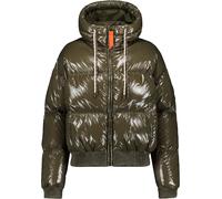 Gertrude - Shiny, insulated jacket in natural down - Nine Khaki for Women - Size XS Khaki XS