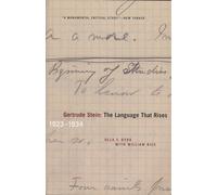 Gertrude Stein: The Language That Rises - 1923-1934 (Avant-garde and Modernism Studies) (Avant-Garde & Modernism Studies)