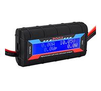 GERUI 200A High Precision Aircraft Model Power Analyzer, Wattmeter Detector, LCD Digital Battery Fuse System Battery Consumption Monitor, Model Checker UAV Accessories!
