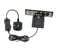 GERUI Aquarium Lighting X3 Aquarium Led Lamp Aquarium Light Led Aquarium LED Lighting 220V 6W Nano Aquarium Lighting for Aquatic Plants and Fish [Energy Class A++++]
