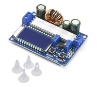 GERUI Buck-Boost Converter Display, Automatic Step Up/Down Board 5.5-30V to 0.5-30V with LCD Display, for Arduino, Adjustable Constant Current Voltage