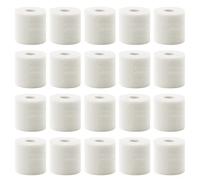 GERUI Filter Sponge Suitable for Eheim 2618080 Aquaball 2208 2210 2212/60 130 180, Biopower 4004320 160 200 240 (20 Packs of Filter Wadding)