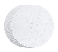 GERUSEA MineDecor 100 Count Perforated Parchment Paper Bamboo Steamer Liners for 10 inch Air Fryer Parchment Paper…