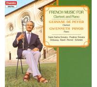 Gervase de Peyer - French Music for Clarinet & Piano [New CD]