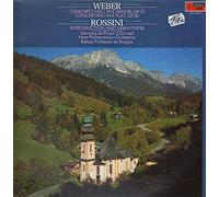 Gervase de Peyer, Rafael Frahbeck De Burgos, New Philharmonia Orchestra, Carl Maria Von Weber, Gioacchino Rossini - Concerto No 1 in F Minor op 73/Concertino in E Flat op 26/Introduction And Variations [Vinyl LP]