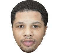 Gervonta Davis (Beard) Celebrity Mask, Flat Card Face, Fancy Dress Mask