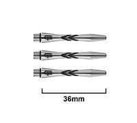 Gerwyn Price Iceman V-Groove Aluminium Shafts