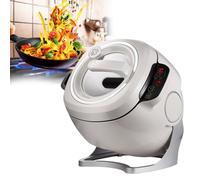GESAIDES Cooking Pot Electric, Cooking Pot, Smart Cooker Automatic Cooking Machine, Fried Rice Fried Noodles Pot, Cooking Robot, Home and Commercial