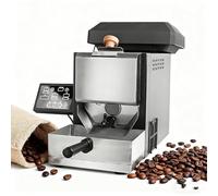 GESAIDES Electric Coffee Bean Roaster Stainless Steel Drum Roaster for Home Commercial Use 300g Capacity with Adjustable Temperature for Roasting Coffee Beans Nuts