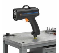 GESAIDES Ionizing Air Gun, Handheld Anti Static Gun, Static Eliminator, with Dust Detection Light, for Industrial Static Removal, Electronic Repair Basic