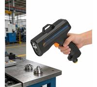 GESAIDES Static Eliminator Ion Balancer, Handheld Antistatic Gun for Auto Painting, Ionizing Air Gun with Dust Detection Light, Electronic Laboratory, Film Packaging for Clean Electronics Basic