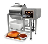 GESAIDES Vacuum Meat Tumbler Marinator, Food Vegetable Meat Pickle Machine, Chicken Marinator, Timing Range 0-99 Minutes, Vacuum Curing Machine, for Jerky, Sausage, Bacon 45L