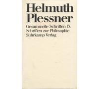 Gesammelte Schriften, 10 Bde. Kt, Bd.9, Schriften zur Philosophie