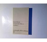 Gesammelte Werke 10, Gedichte 3