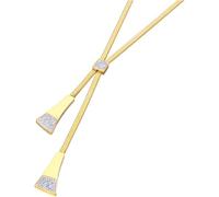 Geschenk Trendige Strass Geometrische Anhänger Halsketten Für Frauen Nicht verblassen Stahl Schlangenkette Halskette