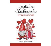 Geschenk zur Verlobung: Herzlichen Glückwunsch zur Verlobung ein A5 Notizbuch zur Hochzeitsplanung für Notizen rund um die Hochzeit viele Checklistenvorlagen zum Selber gestalten und ausfüllen