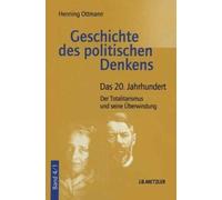 GESCHICHTE DES POLITISCHEN DENKENS By Henning Ottmann (Paperback)