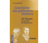 Geschichte des politischen Denkens by Henning Ottmann (Paperback Book)