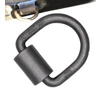 Geschmiedeter D-Ring-Haken | Robuster Anschweiß aus Stahl mit Sockel | Robuste Abschleppvorrichtung für Pickup, SUV, Motorrad, Traktor | Zuverlässiges Lastensicherungszubehör für den T