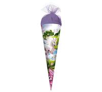 Geschwister School Cone 35 cm Round Tulle Unicorn with Foal