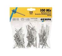 Gesipa 1433535 Blind Rivet 4mm x 12mm Steel Aluminium 100 Pieces