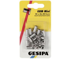 Gesipa 1433669 Blind Rivet Nut M4 20 Pieces Steel Durable And Reliable