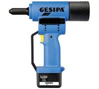 Gesipa 1679661 AccuBird Pro Cordless Rivet Gun 18V Li-ion Fast Durable