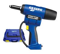 Gesipa PowerBird Pro Gold Edition Cordless Riveter No Batteries No Battery Charger Case