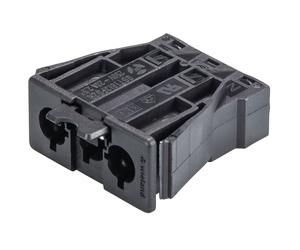 Gesis Classic Device Connector - Snap-In Male - 3P - 250V/20A - Black - 92.032.9658.1