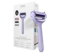GESKE MicroNeedle Face & Body Roller | 9 in 1 | Derma Roller With Rose Quartz