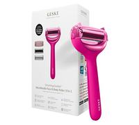 GESKE MicroNeedle Face & Body Roller | 9 in 1 | Derma Roller With Rose Quartz