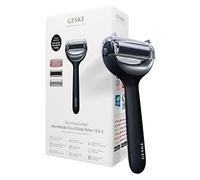 GESKE MicroNeedle Face & Body Roller | 9 in 1 | Derma Roller With Rose Quartz