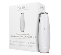 GESKE SmartAppGuided™ MicroCurrent Face-Lift Pen | 6 in 1 | Anti-aging device | Instant face lift | Skincare tool | Remove wrinkles for firm & youthful skin | Advanced smoothing facial firmer